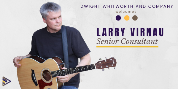 Dwight Whitworth welcomes Larry Virnau